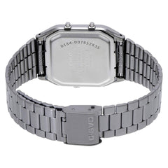 Casio Mens Quartz Watch Grey / White