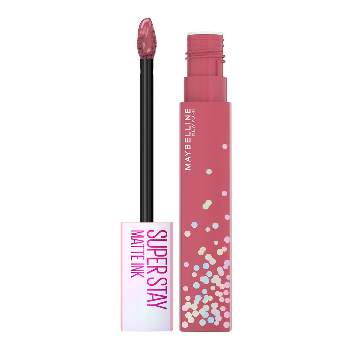 Maybelline Super Stay Matte Ink Liquid Lipstick, Transfer-Proof, Long-Lasting, Limited-Edition Birthday-Cake-Scented Shades, Birthday Bestie, 0.17 fl oz