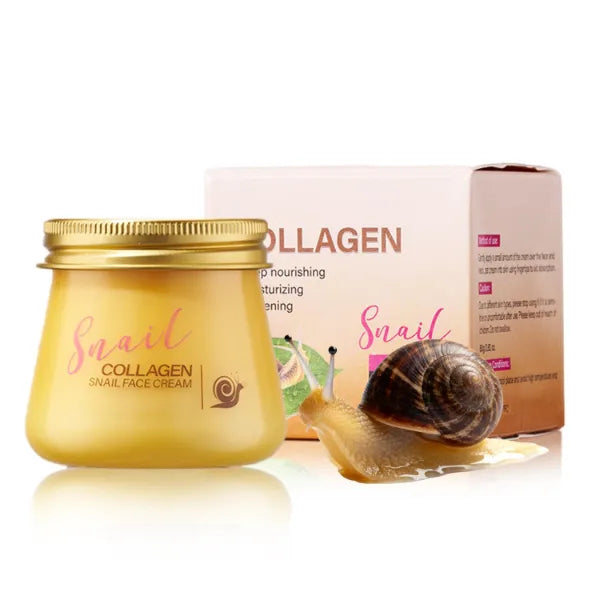 Grospe Snail Mucin Moisturizing Cream - Style Face Moisturizer with Snail Secretion Filtrate, Hydrating Facial Cream for Dry Skin & Dullness, 2.82oz