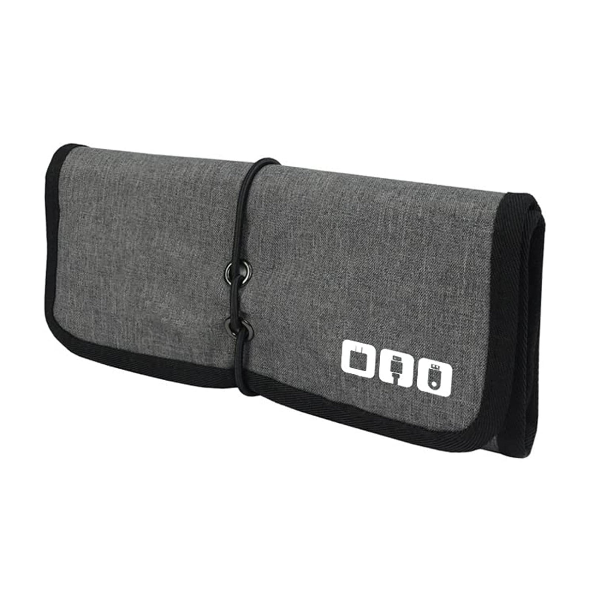 JeeDaar Accessories Bag Organizer, Universal Electronics Travel Gadgets Carrying Case Pouch for Charger USB Cables SD Memory Cards Earphone Flash Hard Drive