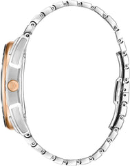 Bulova 98P182 Curve Collection Analogue Watch for Women - ‎Silver