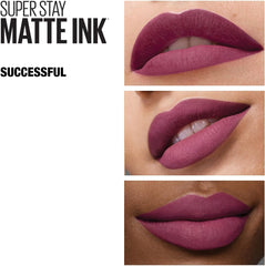 Maybelline New York Superstay Matte Ink, Pinks 165 Success, 25 gm