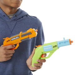 Nerf Roblox Jailbreak: Armory, Includes 2 Hammer Action Blasters, 10 Nerf Elite Darts, Code To Unlock In Game Virtual Item