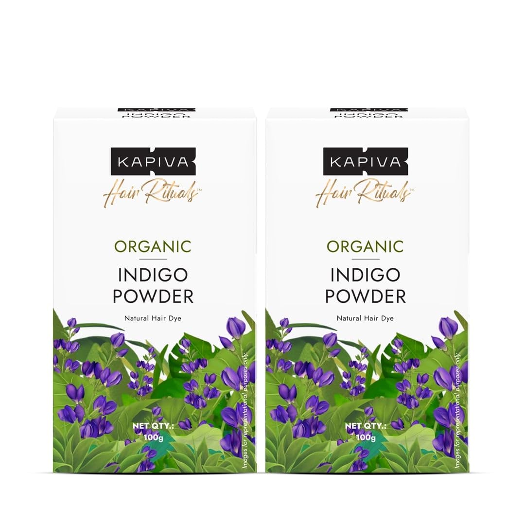 Kapiva Hair Rituals Organic Indigo Powder 100g (Pack of 2)