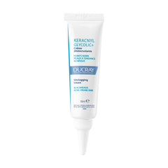 Ducray Keracnyl Glycolic+ Unclogging Cream, Moisturizing, Exfoliating ingredient- 30Ml