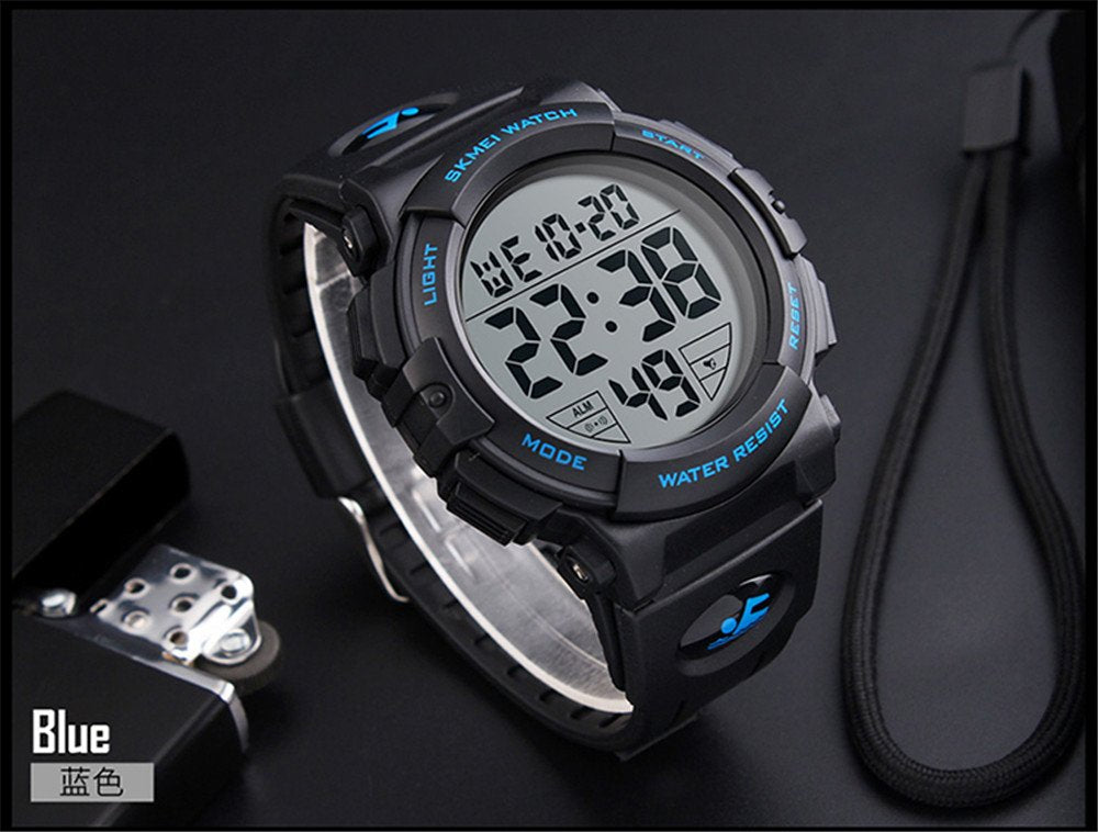 SKMEI Boys Stopwatch Function Waterproof digital watch