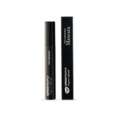 Green People Volumising Mascara, Natural Mascara for Sensitive Eyes - Long Lasting Colour - Pregnancy Safe, Gluten Free, Cruelty Free - Black, 7ml