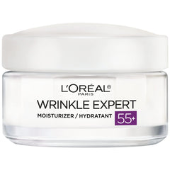L’Oréal Paris L'Oreal Skincare Wrinkle Expert 55+ Anti-Aging Face Moisturizer with Calcium, Non-Greasy, Suitable for Sensitive Skin, 1.7 fl. oz.