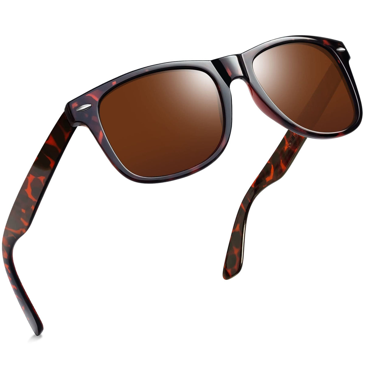 Joopin Polarized Sunglasses Men Women, Classic Square Sun Glasses 100% UV Protection Driving Fishing