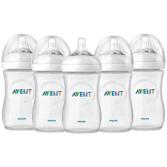 Philips AVENT Baby Boy's Avent Natural 9 Oz. Bottle 5 Pack One Size Multi
