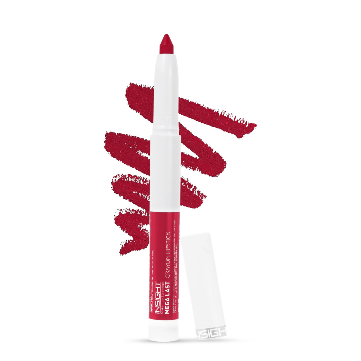 Insight Cosmetics Mega Last Crayon Lipstick - Red