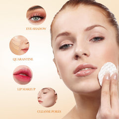 50Pcs Makeup Remover Wipes, Disposable Portable Makeup Remover Cleansing Wipes Alcohol-Free, Travel Size Pre, Removes Dirt and Makeup