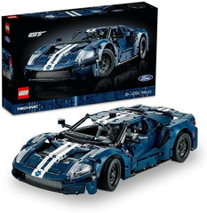 LEGO 42154 Technic 2022 Ford GT Car Model Kit for Adults to Build, 1:12 Scale Supercar with Authentic Features, Advanced Collectible Set