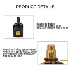 Men Perfume, Male Long Lasting Portable Elegant Fragrance Perfume Spray Bottle (80ml)