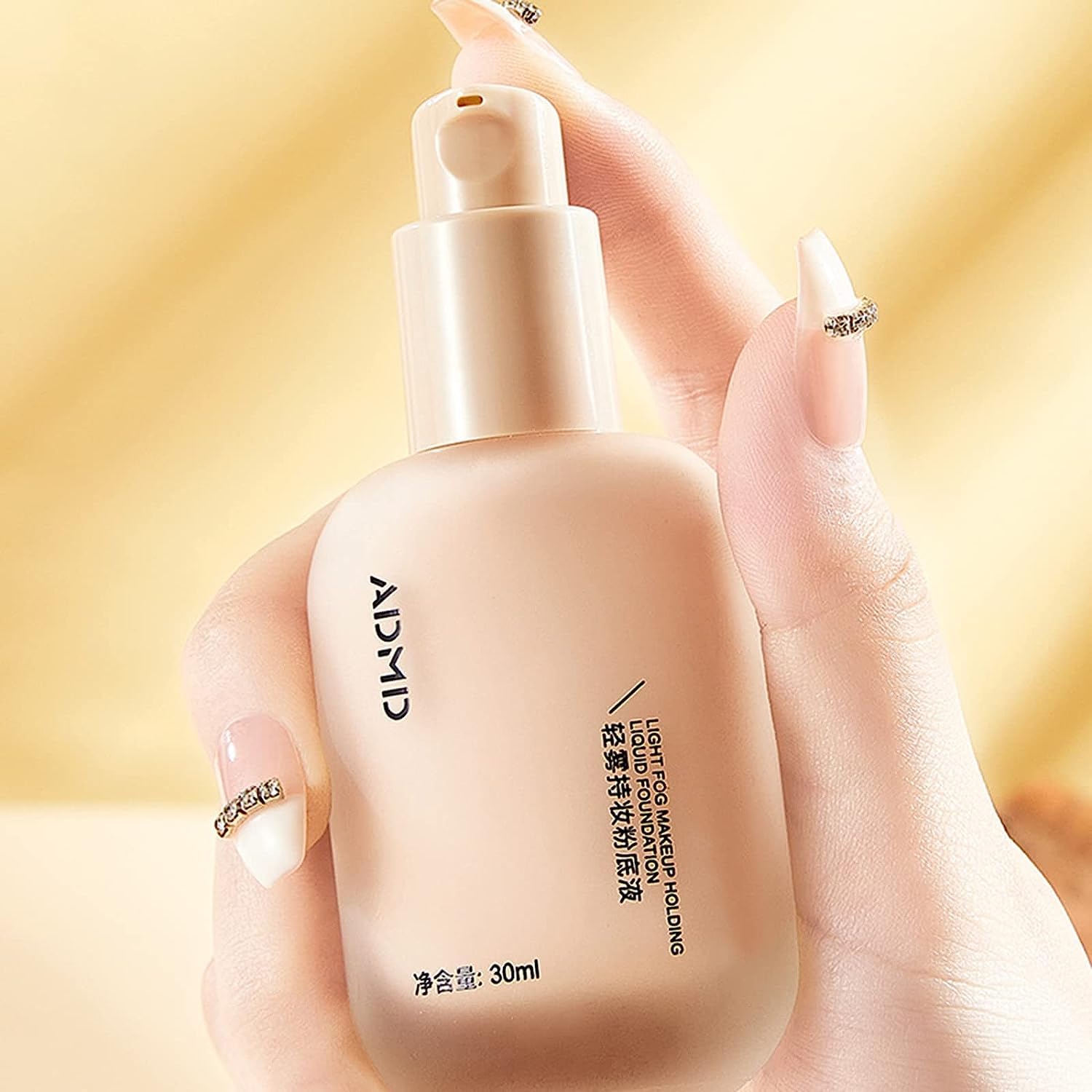 2023 Newest Hydrating Waterproof and Light Long Lasting Foundation, Hydrating Waterproof and Light Long,ADMD Foundation - Light and Long-Lasting Coverage for All Skin Types