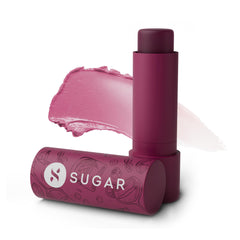 SUGAR Cosmetics Tipsy Lip Balm For Dry & Chapped Lips With Vitamin E, Shea Butter and Jojoba Oil | Lip Protection & Nourishment | LipBalm with SPF | 4.5gm - 07 Bramble