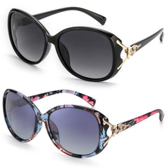 FIMILU Sunglasses for Women Trendy Polarized Sunglasses Oversized Big Sun Glasses Ladies Shades UV Protection