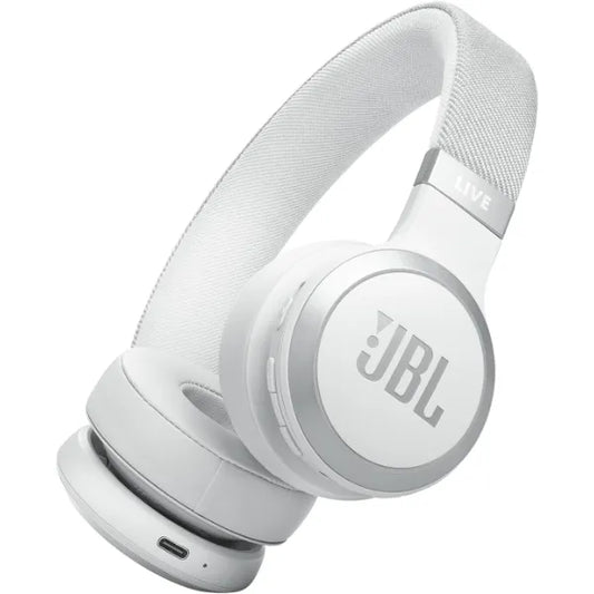 JBL Live 670NC Wireless On-Ear Headphones with True Adaptive Noise Cancelling - Black