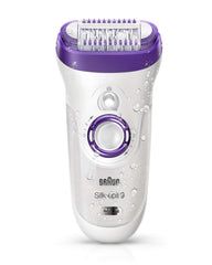 Braun Silk-epil 9 9-579 Wet & Dry Epilator With 7 Extras