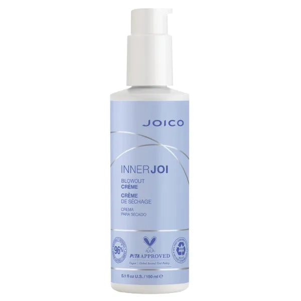 Joico InnerJoi Blowout Creme | Styling For All Hair Types | Sulfate & Paraben Free | Naturally-Derived Vegan Formula