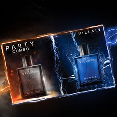 Villain Party Combo (EDP and Hydra Eau De Parfum - 100 ml each)