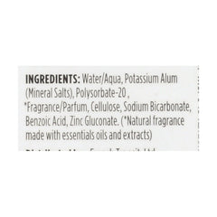 Crystal Essence Chamomile and Green Tea Mineral Deodorant Roll-On 2.25 oz