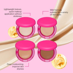Peptide Bounce Foundation - Peptide Bounce Balm Foundation, For Mature Skin, All Skin Types– Vegan, Natural, Medium Buildable Coverage, Blur Fine Lines, Smooths Texture (Light- Medium)