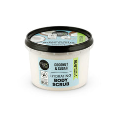 Organic Shop Coconut Oil Scrub,Certified Vegan by The Society, 250 ml (Pack of 1)