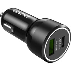 Levore Car Charger 51W Power Delivery PD 2-Ports