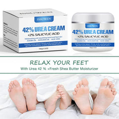 KANZA - Urea Cream for Cracked Feet,Hands with Foot File Combo Set | Callus Remover Hand Cream, Foot Cream for Dry Cracked Feet, Hands, Heels, Elbows, Nails, Knees | For Men And Women | 100g