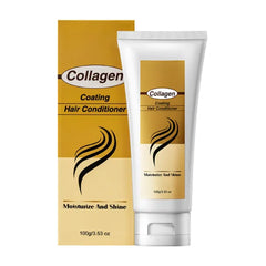 Grospe Collagen Hair Mask Deep Repair - Protein Hair Treatment with Argan Oil for Dry & Damaged Hair, Intensive Conditioning Hair Mask Essence for All Hair Types, 3.5oz