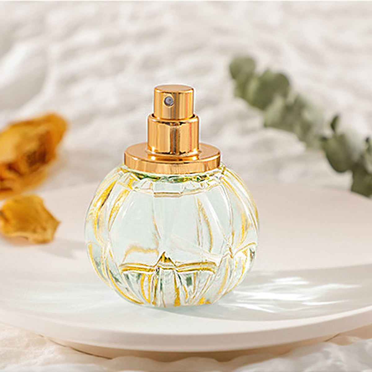 20ml Perfume Lasting, Transparent Lady Floral Light Perfume for Women Students(Yellow)