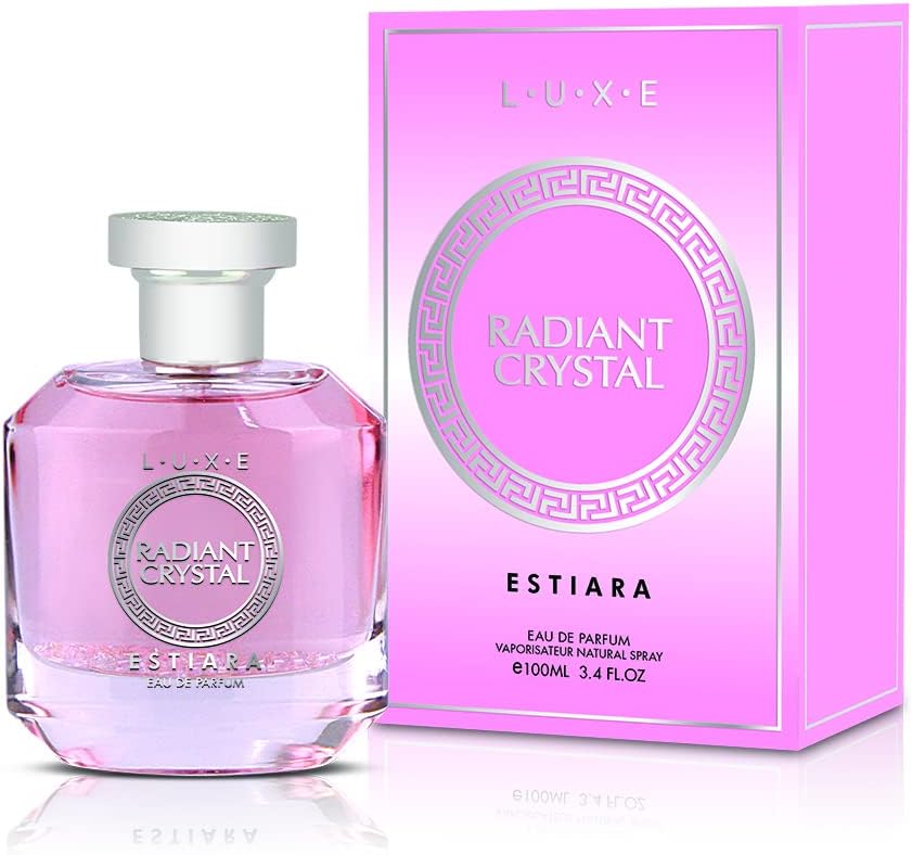 Estiara Perfumes for Women Radiant Crystal Eau De Parfum Perfume For Woman 100ml, Fragrances, For Her