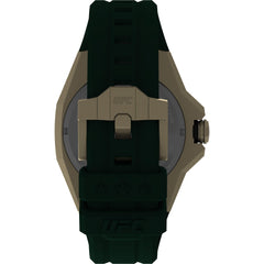Timex Men Analogue Watch with a Silicone Strap UFC Pro 30th Anniversary - Gold