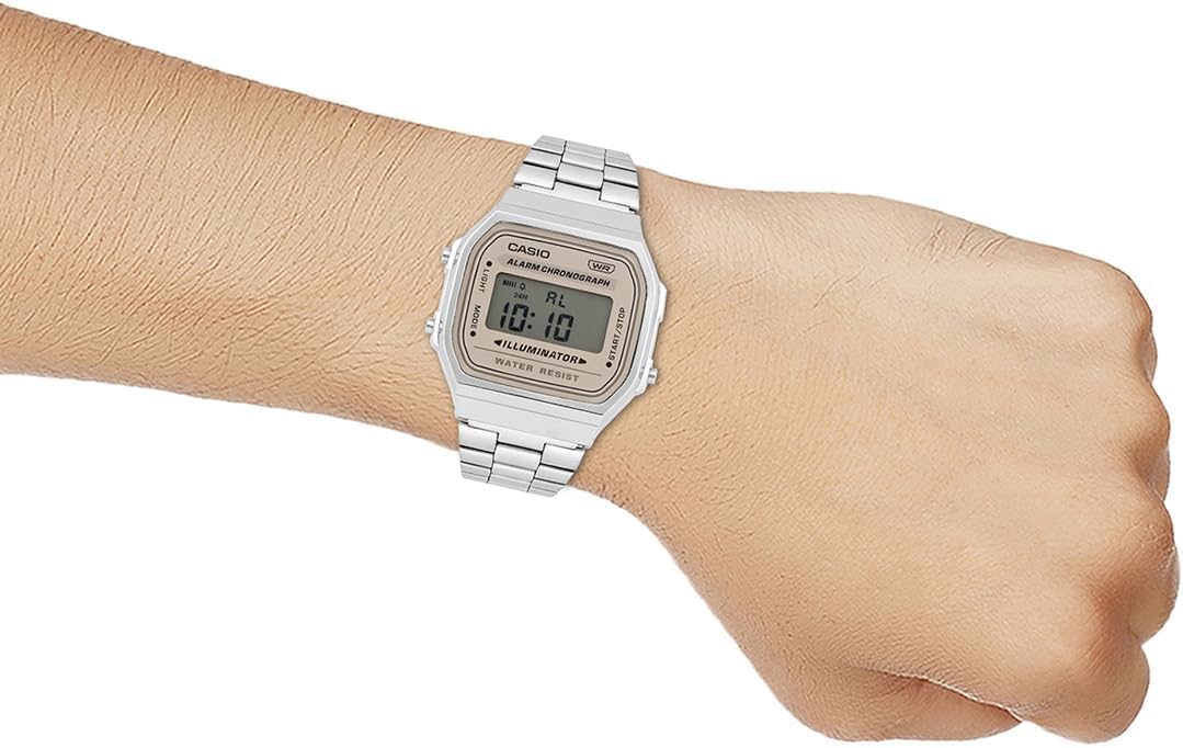 Casio Unisex-Adult Quartz Watch Beige