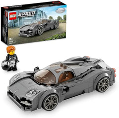 LEGO 76915 Speed Champions Pagani Utopia Race Car Toy Model Building Kit, Italian Hypercar, Collectible Racing Vehicle, 2023 Set