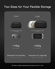 Tazweeq Electronics Organizer Travel Case, Waterproof Tech Pouch, Travel Organizer Bag Pouch, Digital Organizer, Data Cable Organizer, Charging Case