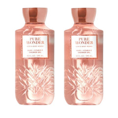 Bath & Body Works Pure Wonder Shower Gel 10 Oz 2 Pack (Pure Wonder)