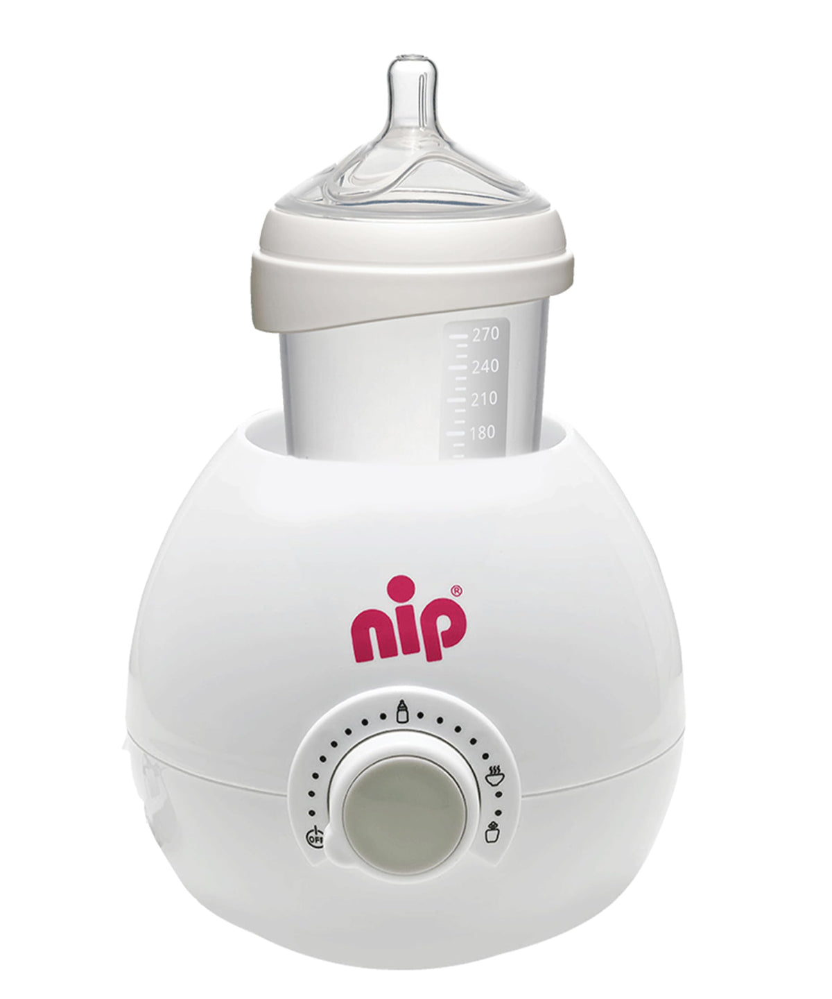 Nip , Baby Food Warmer, Bottle Warmer, Food Sterilizer, White