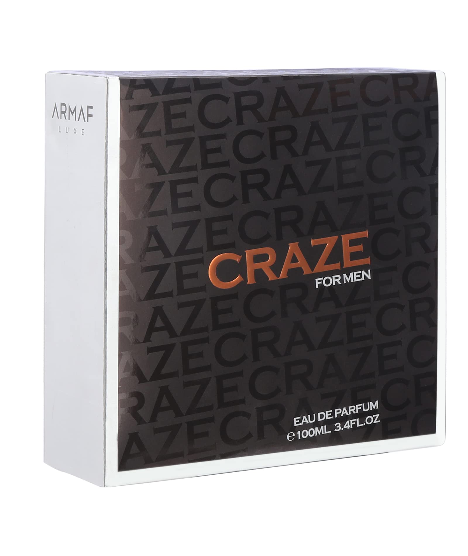 ARMAF LUXE CRAZE 3.4 EAU DE PARFUM SPRAY FOR MEN