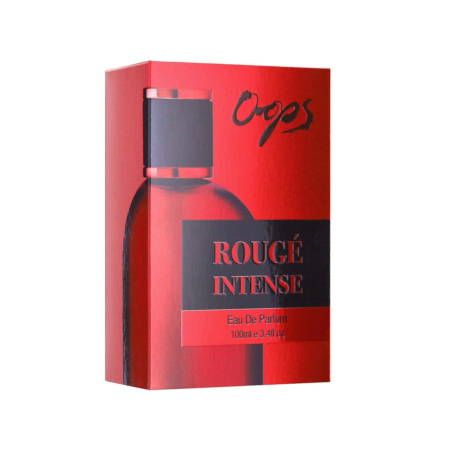 Oops Eau De Parfum - Rouge Intense | Premium Oriental Woody Scent | Unisex Perfume | Long Lasting Fragrance | Luxury Perfume For Men & Women | Ideal Gift For Men & Women | 100ml | Made in U.A.E