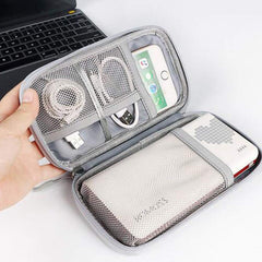 Electronic Accessories Bag, Universal Cable Cord Holder Organizer / Electronic Case, Waterproof Portable Cable Organizer Bag, USB Flash Drives Bag, Cable case Bag, USB Case Organizer, USB Charger Bag