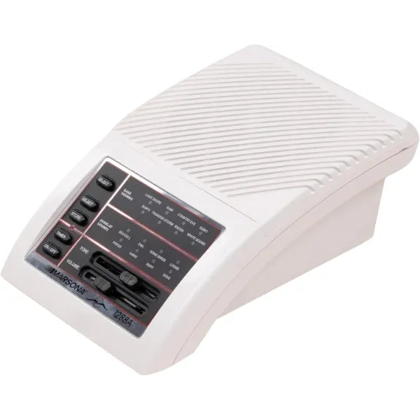 Yogasleep Marsona Sound Machine (White) Soothing Natural Sounds for Sleep, Focus, or Relaxation, Sleep Therapy for Adults & Baby, Noise Cancelling for Office Privacy & Meditation