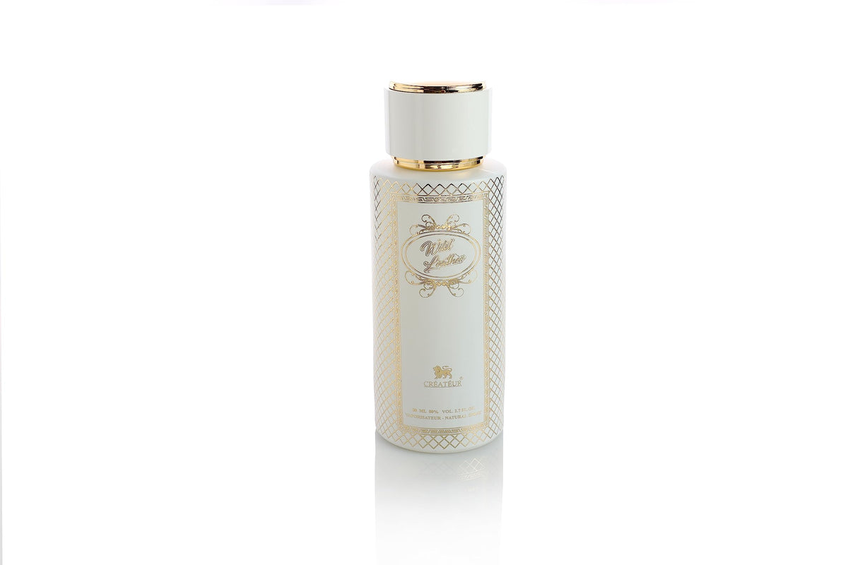 White Leather Long Lasting Perfume by Createur Best long Lasting Fragrance 80ml