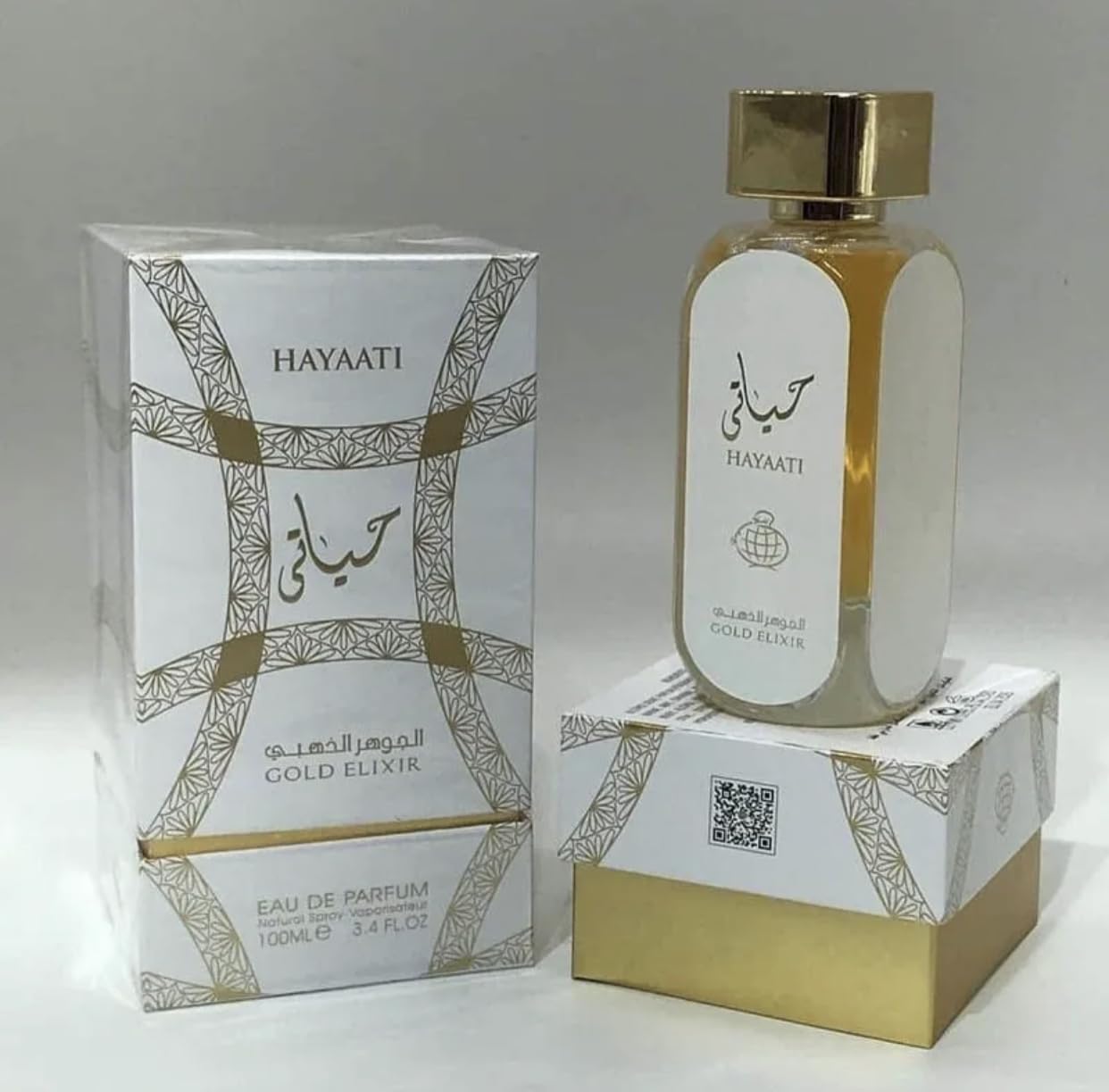 Lattafa Hayati Gold Elixir Eau De Perfume EPD-100ml