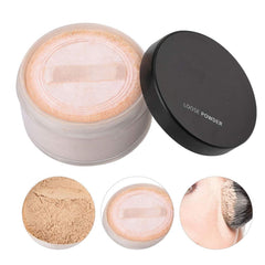 Face Loose Powder, Oil Control Long-lasting Waterproof Whitening Makeup Setting Powder, Face Makeup Setting Powder Longlasting Smooth for Shine Silky Look(02)