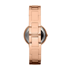 Fossil Womens Quartz Watch, Analog Display and Stainless-Steel Strap