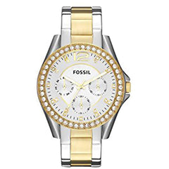 Fossil Women's Silver Dial Stainless Steel Band Watch - ES3204, bracelet