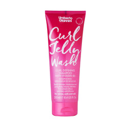 Umberto Giannini Curl Jelly Wash, Vegan, Cruelty Free, & Sulfate Free Shampoo for Curly or Wavy Hair - 250ml