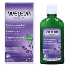 Weleda Lavender Relaxing Bath Milk 200ml Case of 3